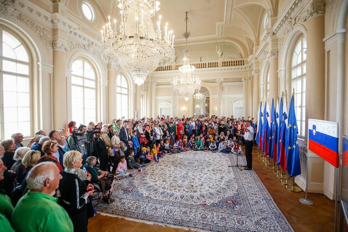 Dan odprtih vrat v Uradu predsednika Republike Slovenije ob prazniku dela